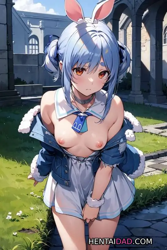 Usada Pekora Public Nude | HoloLive