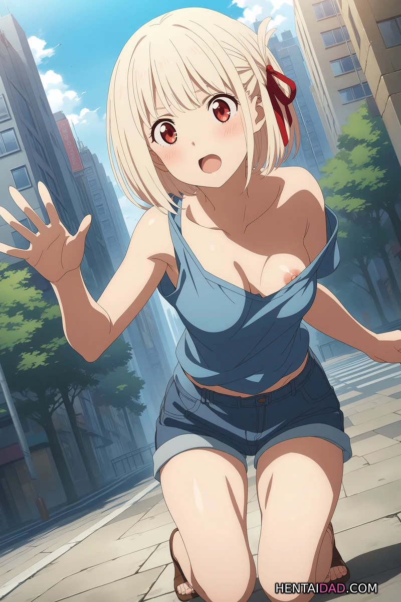 Chisato Nishikigi Braless | Lycoris Recoil