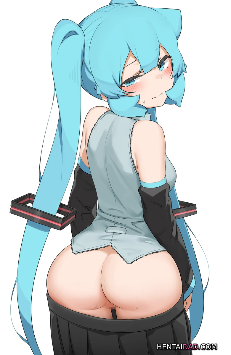 Miku Hatsune Cute Butt | Vocaloid