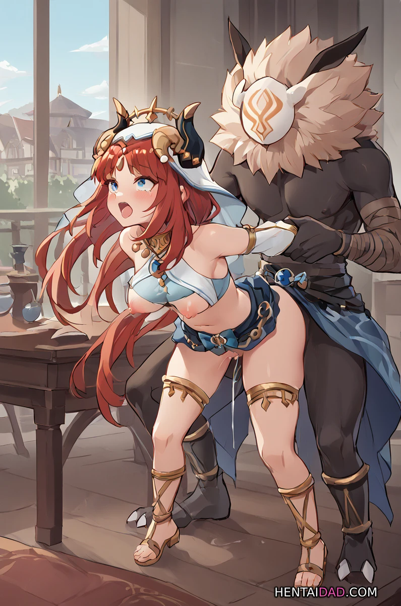 Nilou Sex with a Hilichurl | Genshin Impact