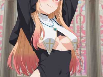 ♡ Marin Kitagawa – Nun♡ Sex by Ero64