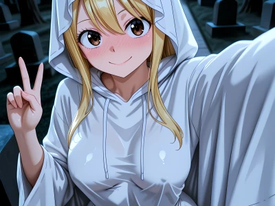 Lucy Heartfilia Ghost Costume Sex by Shiro Dola