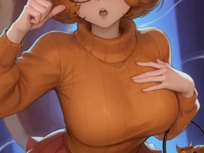 Squirrel Girl as Velma cosplay Sex by Penguih AI Art