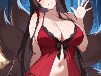 Akagi – Babydoll || Azur Lane 🔞 Sex by Vlen