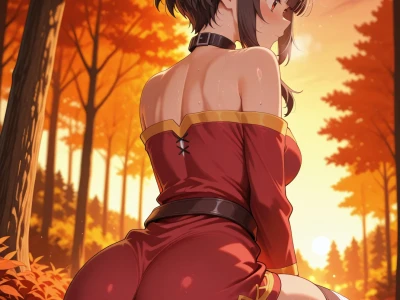 Request | Megumin | Konosuba Sex by Revy Neon