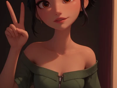 Zoeys spooky night | KPop Demon Hunter Sex by DreamFrameAI