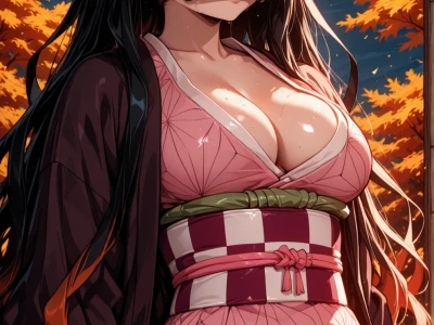Nezuko Kamado | Autumn + NSFW Pack Sex by AI-Universe