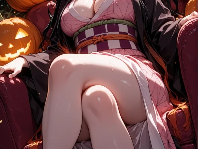 Nezuko Kamado | Halloween + NSFW Pack Sex by AI-Universe