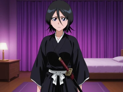 rukia kuchiki 朽木ルキア Sex by IWD AI