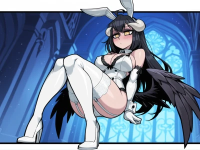 Albedo – Overlord Sex by sofaxd3x